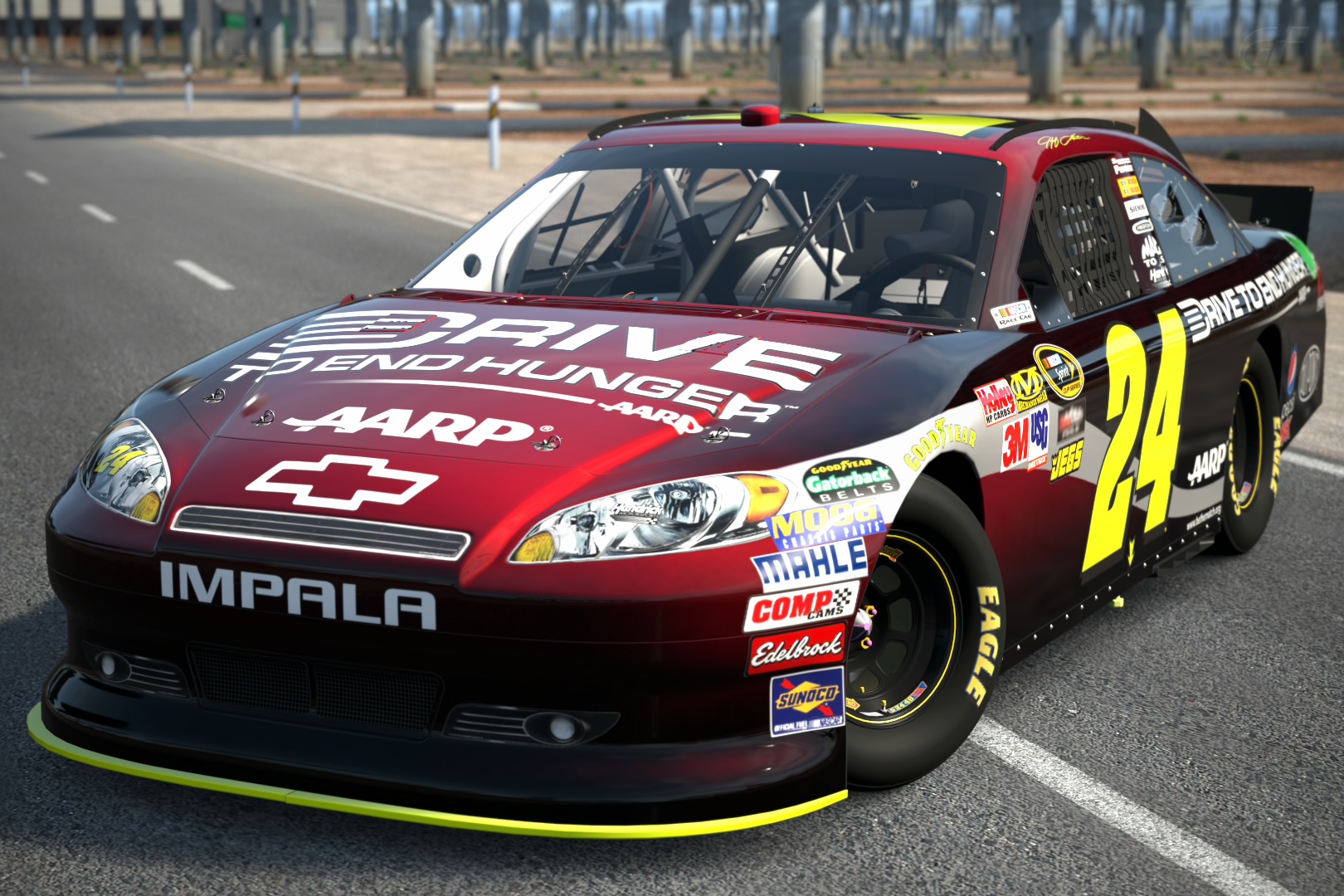 2011 Jeff Gordon 24 Drive To End Hunger Chevrolet Impala