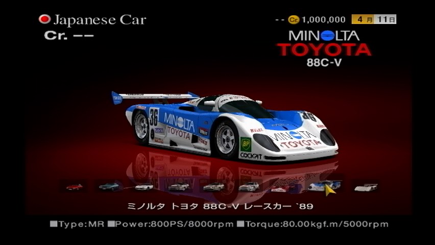Like The Wind Gt5 Gran Turismo Wiki Fandom Ed By Wikia Toyota Minolta 88c V Race Car 89