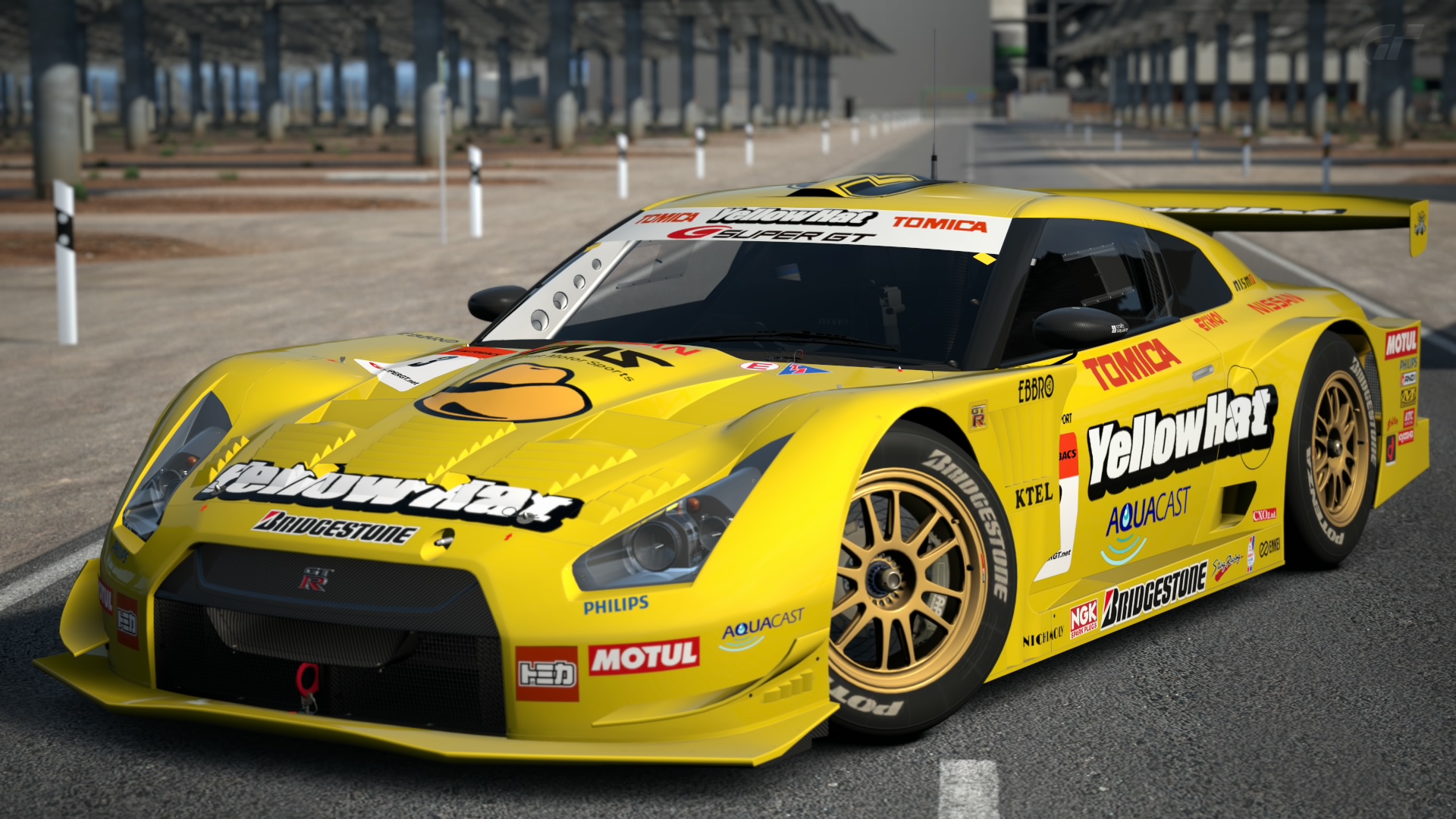 Nissan YellowHat YMS TOMICA GTR (SUPER GT) '08 Gran Turismo Wiki