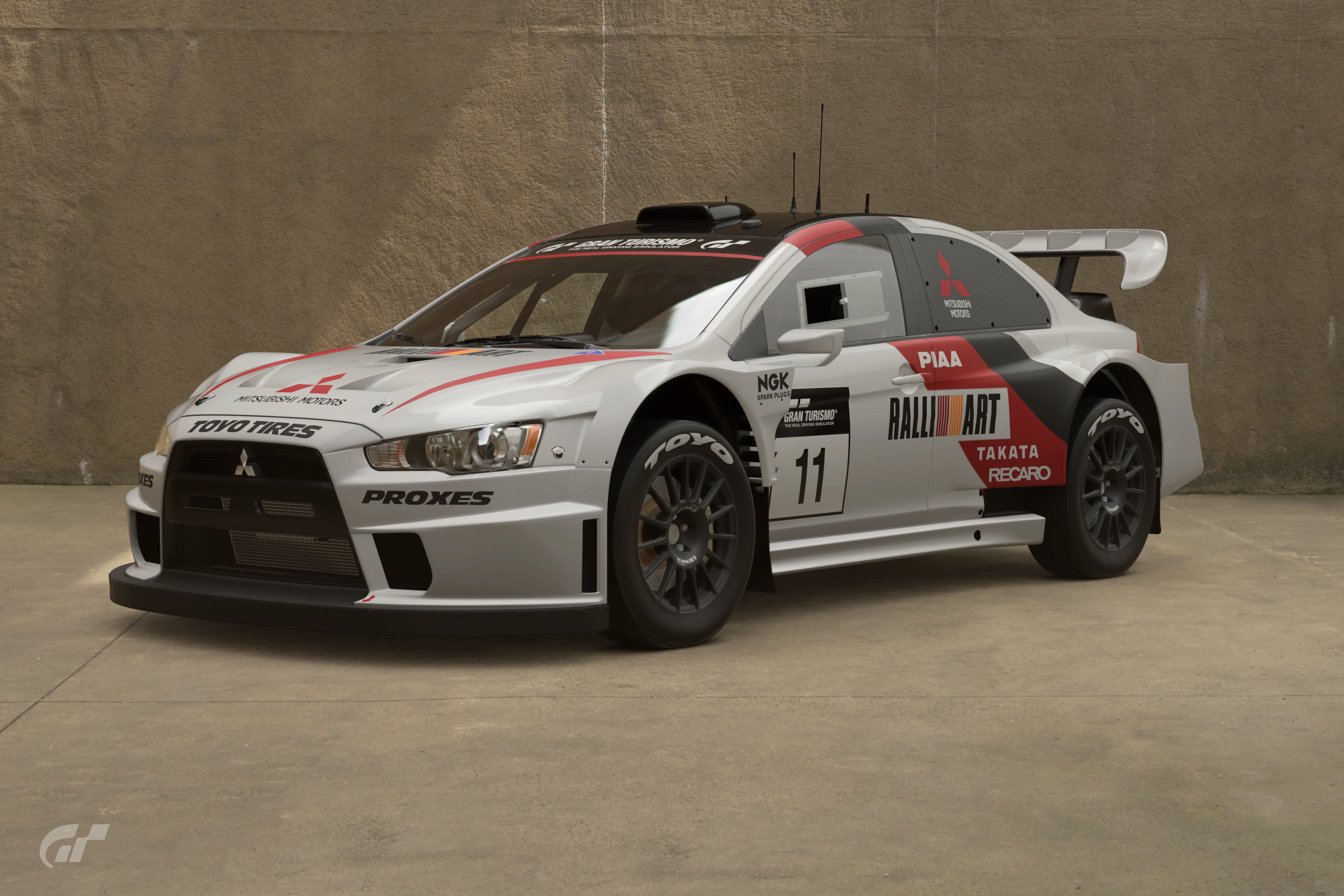 mitsubishi race car for sale