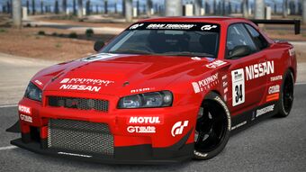 Nissan Skyline Gt R R34 Touring Car Gran Turismo Wiki Fandom