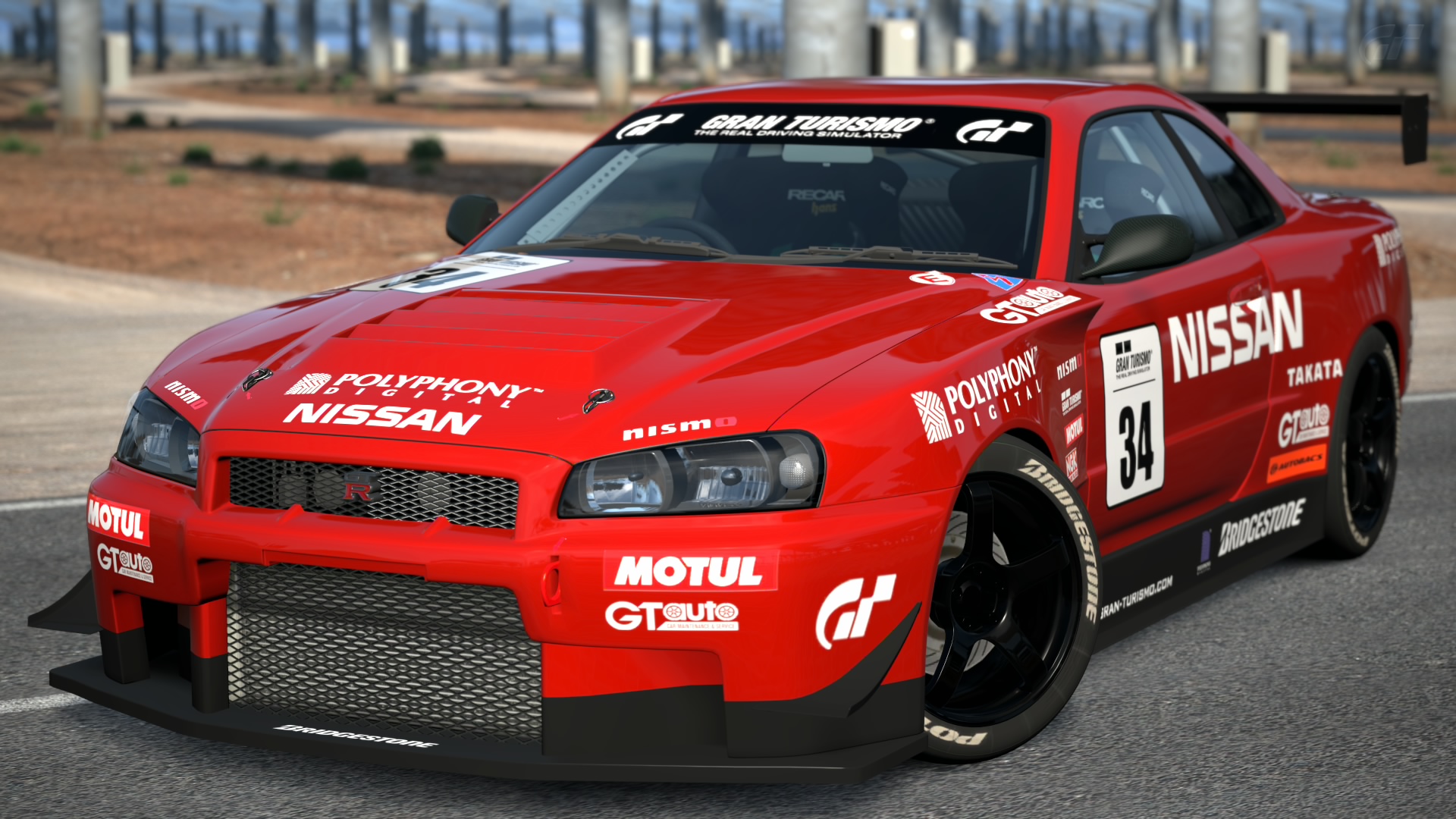 Skyline r34 livery