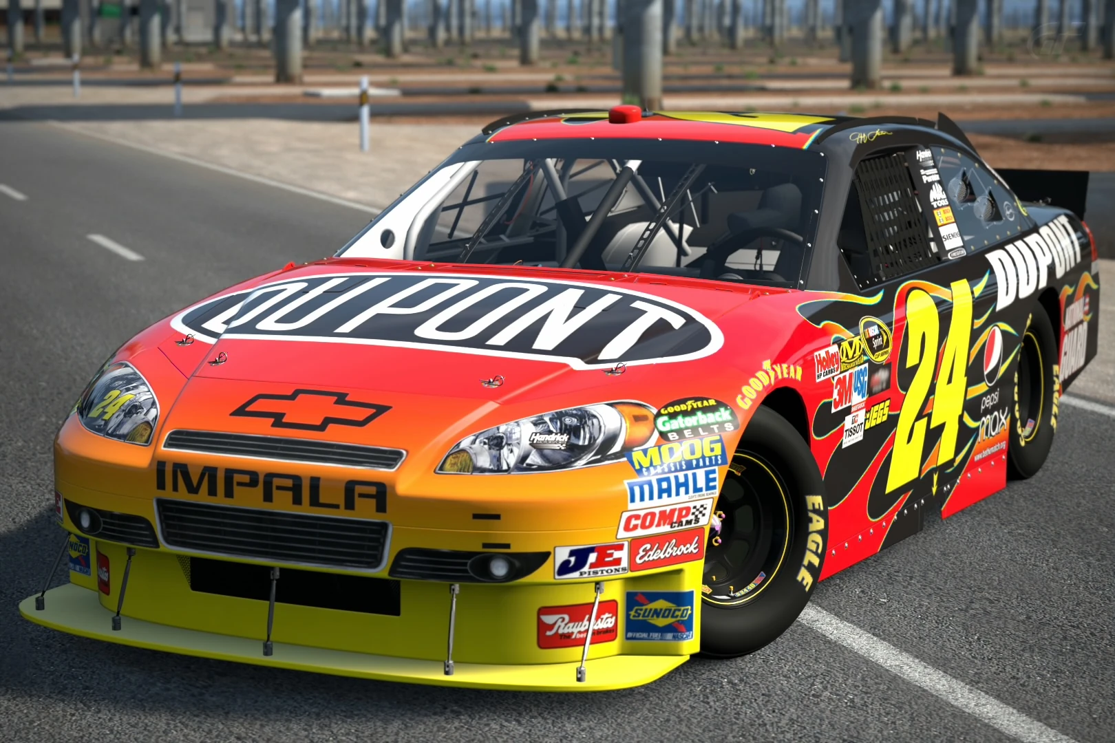 2010 Jeff Gordon ♯24 Dupont Chevrolet Impala 10 Gran