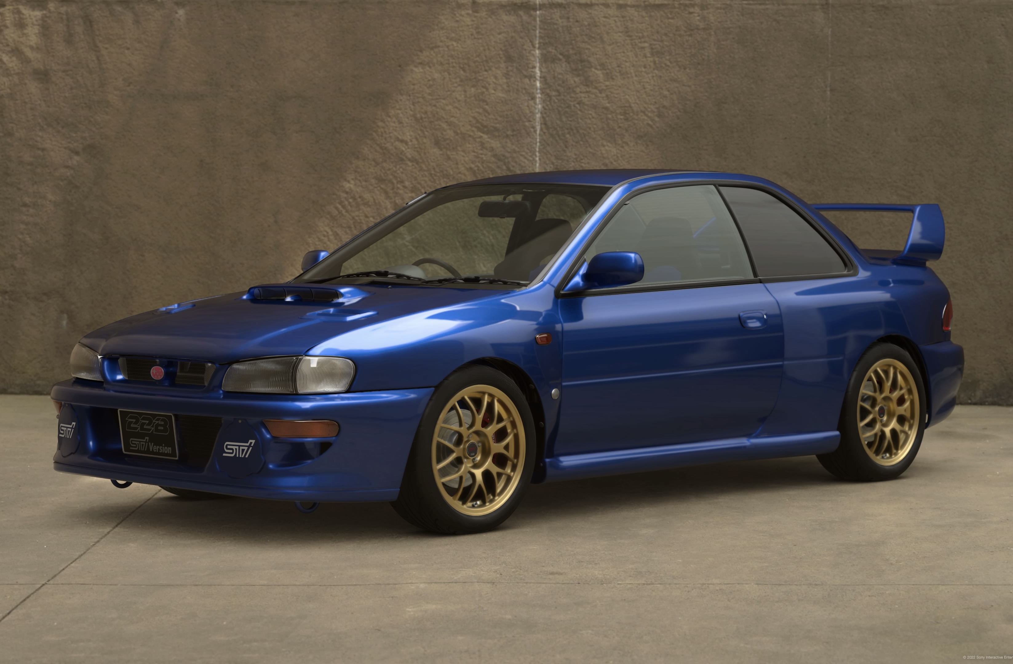 Subaru IMPREZA Premium Sport Coupe 22B-STi Version '98 ...