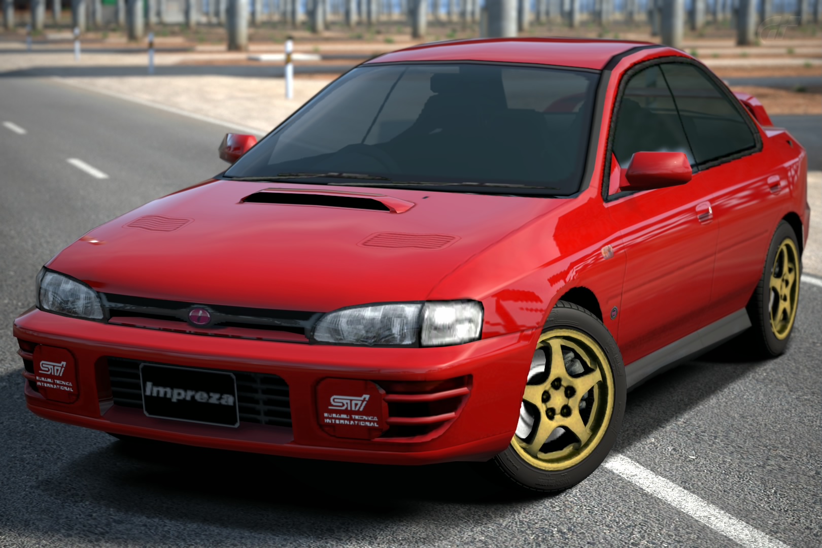 Subaru Impreza Sedan Wrx Sti Version Ii 95 Gran Turismo