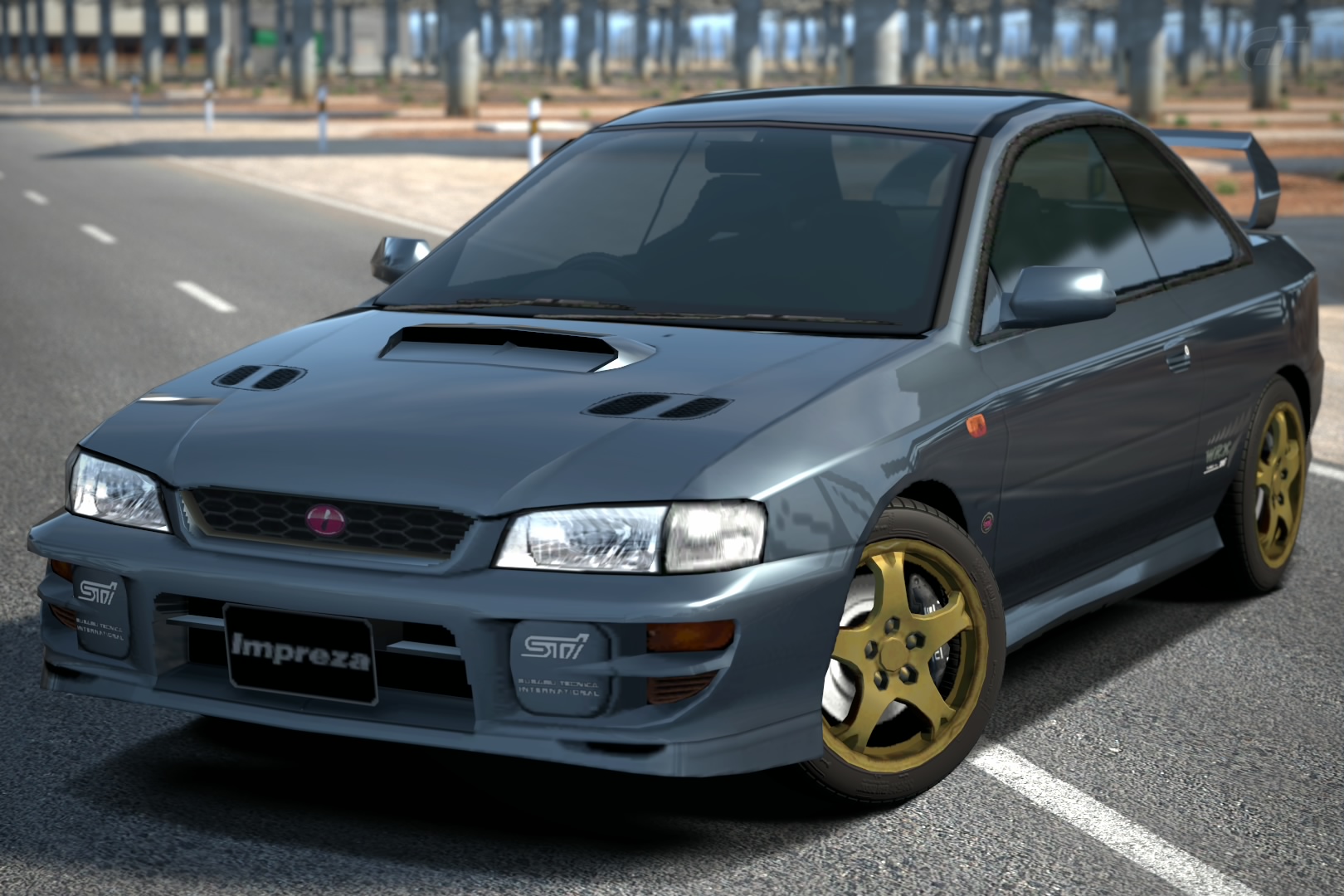 Subaru Impreza Coupe Wrx Typer Sti Version Vi 99 Gran