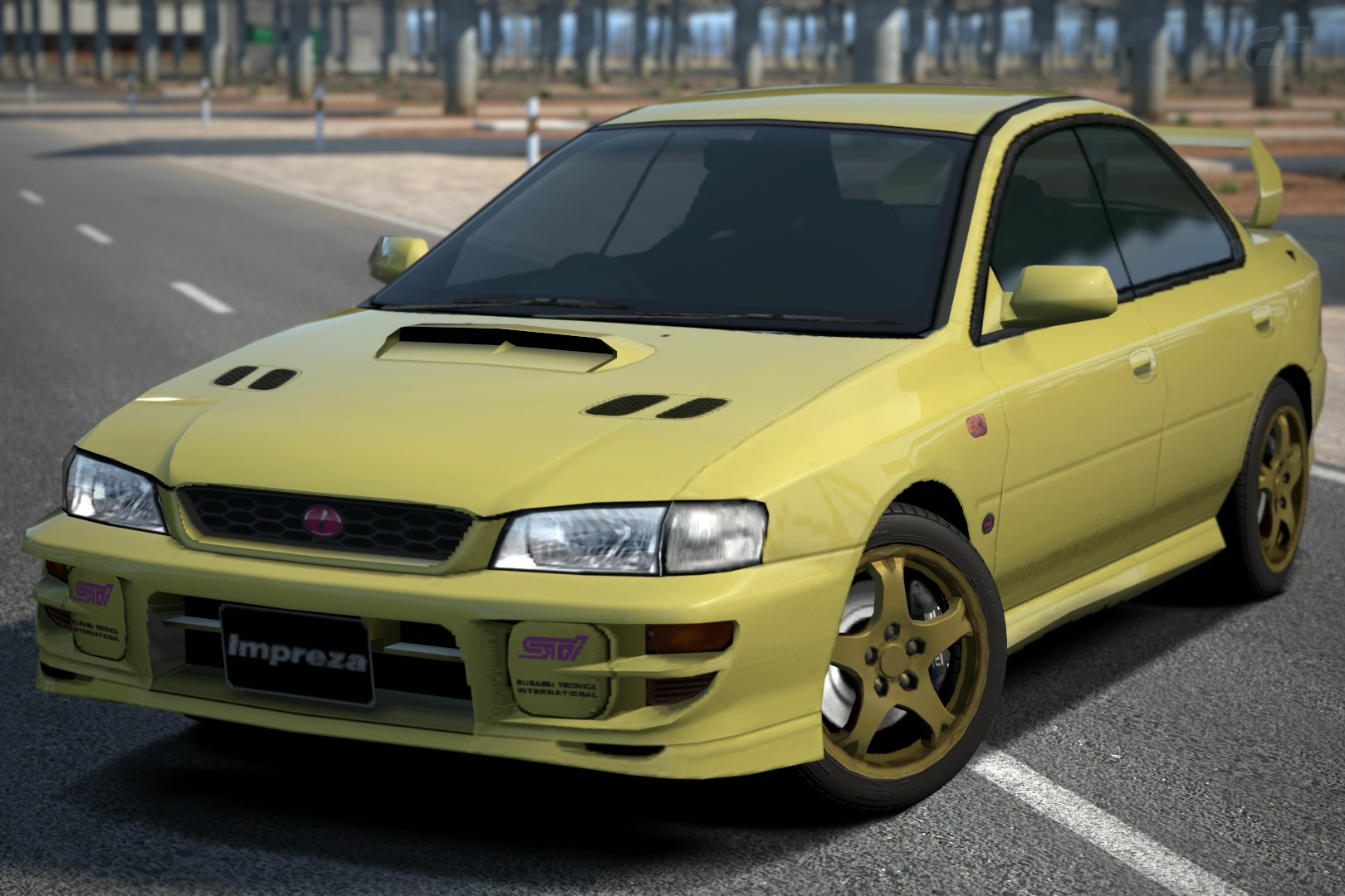 Subaru Impreza Sedan Wrx Sti Version Vi 99 Gran Turismo
