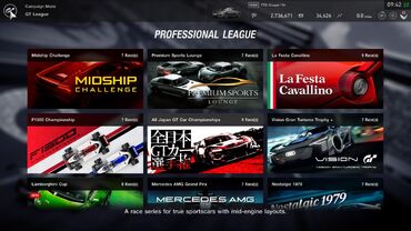Gran Turismo®SPORT P League