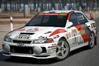 Mitsubishi Lancer Evolution Iv Rally Car 97 Gran Turismo