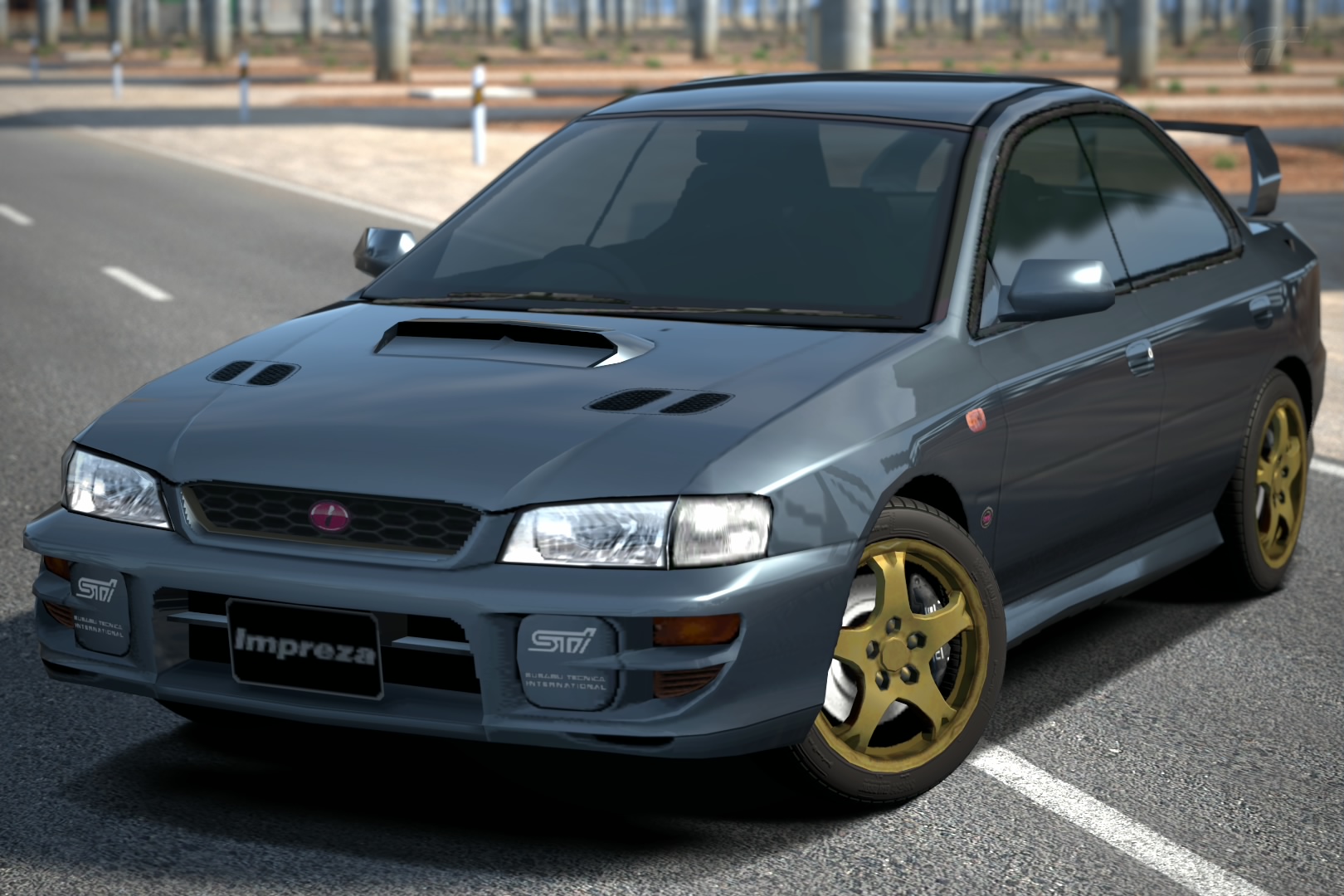 Subaru Impreza Sedan Wrx Sti Version V 98 Gran Turismo