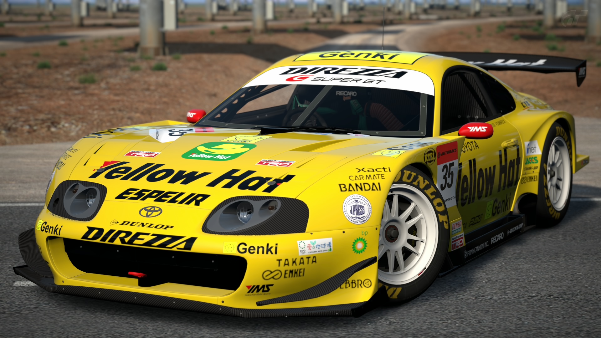 Toyota Yellowhat Yms Supra 05 Gran Turismo Wiki Fandom