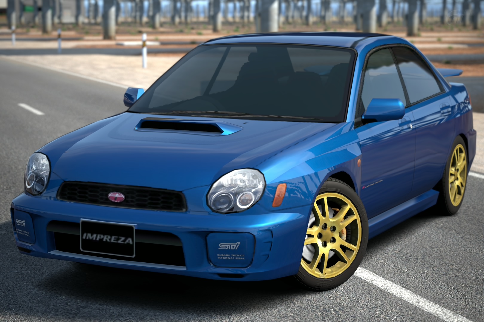 Subaru Impreza Sedan Wrx Sti Version Type I 00 Gran