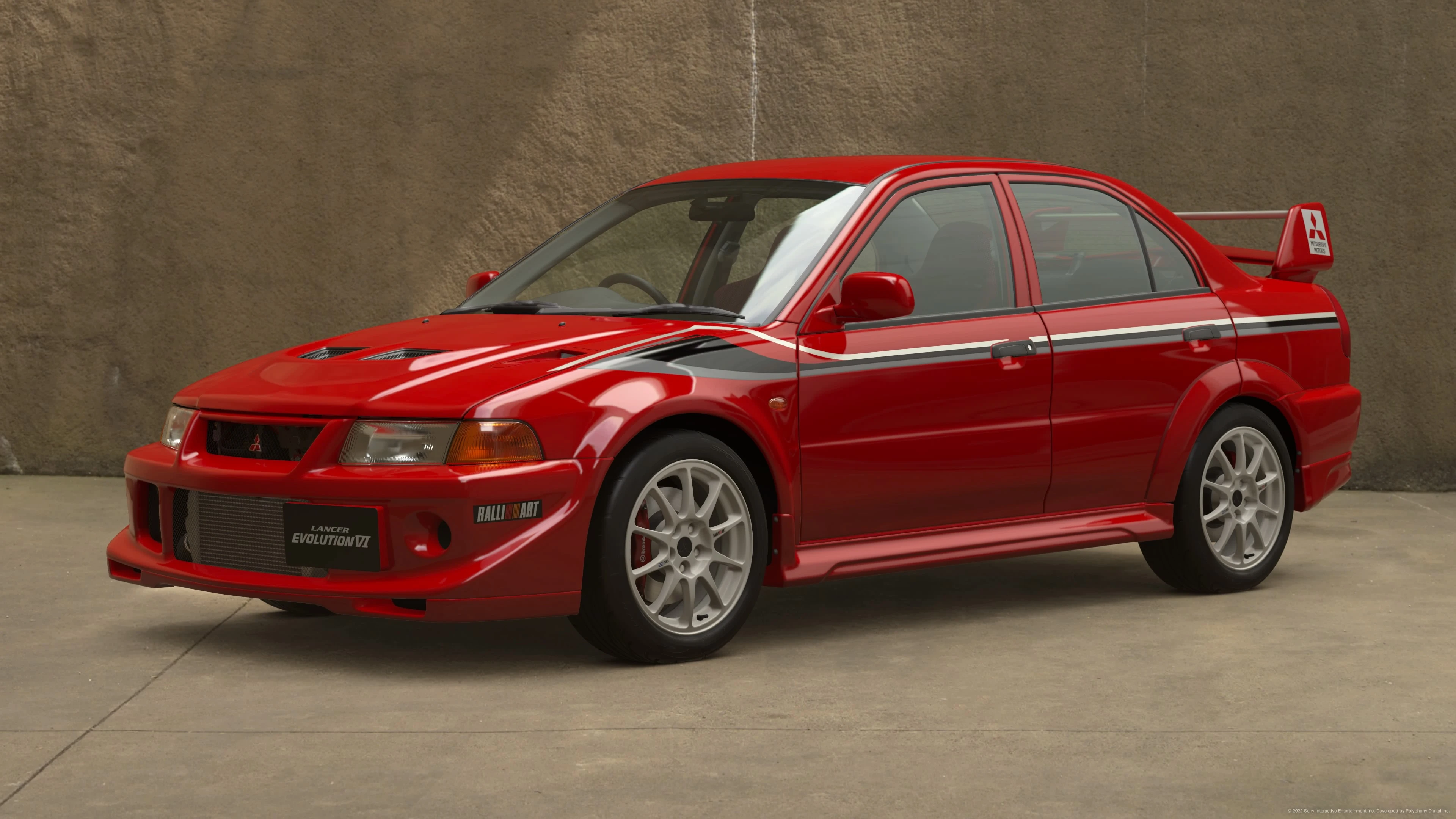 Mitsubishi Lancer Evolution VI GSR T.M. EDITION Special Color Package