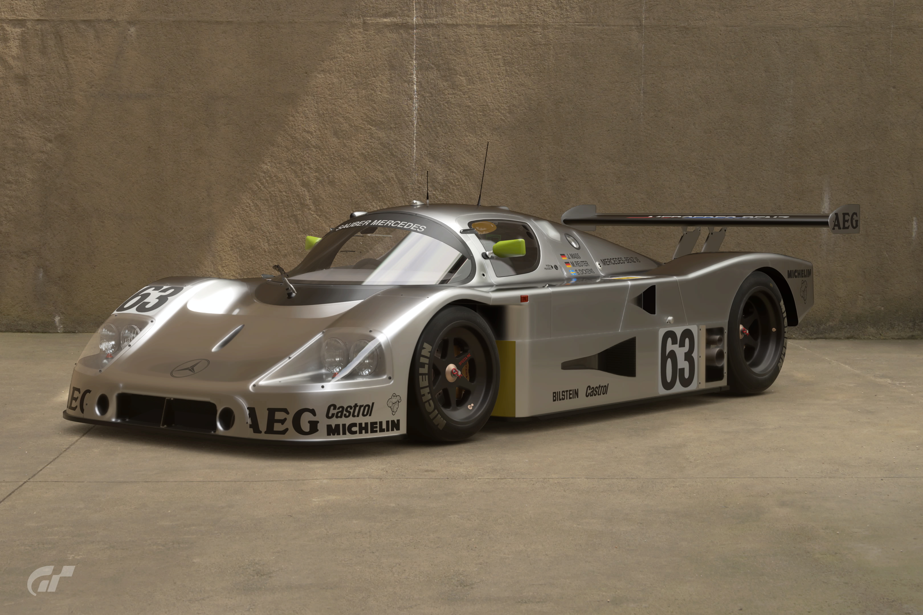 Mercedes Benz Sauber Mercedes C9 Race Car 89 Gran Turismo