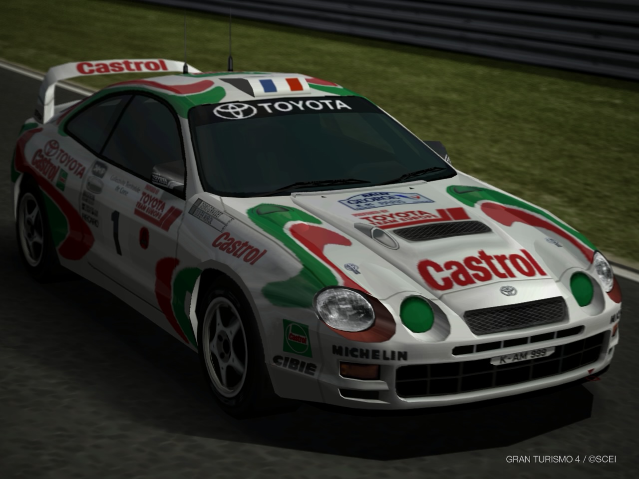 Toyota CELICA GT-FOUR Rally Car (ST205) '95 | Gran Turismo Wiki ...