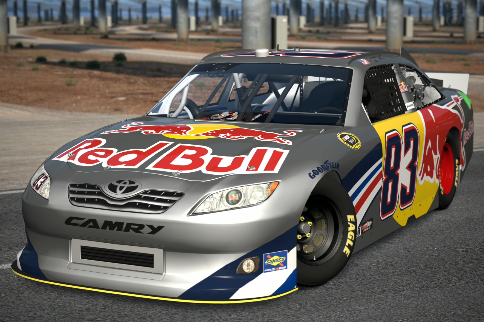 2011 Brian Vickers ♯83 Red Bull TOYOTA CAMRY '11 | Gran ...