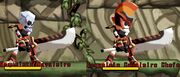 Skeleton Knight and Boss