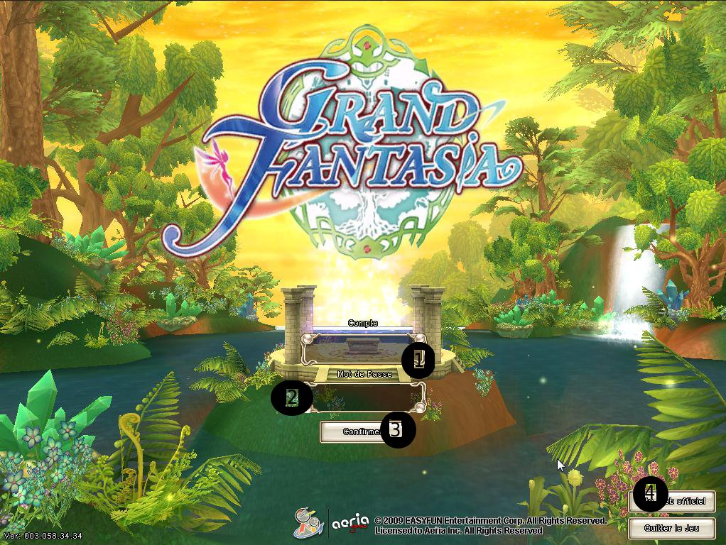 Interface de lancement | Grand Fantasia Wiki | FANDOM powered by Wikia