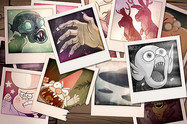 Gravity Falls opening enemies