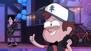 S1e7 Dipper gives the thumbs up