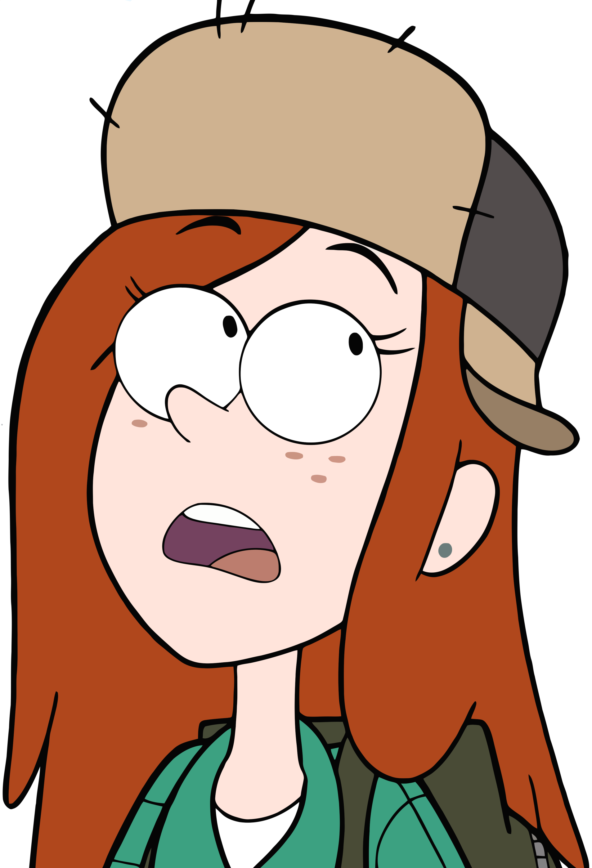 Image - S1e8 wendy eye roll transparent.png | Gravity Falls Wiki ...