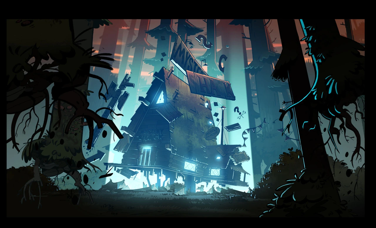 Image - S2e11 Jeffrey Thompson Mystery Shack bg2.jpg | Gravity Falls