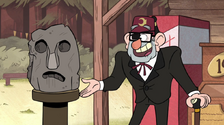 S1e1 rock that looks like a face rock ru