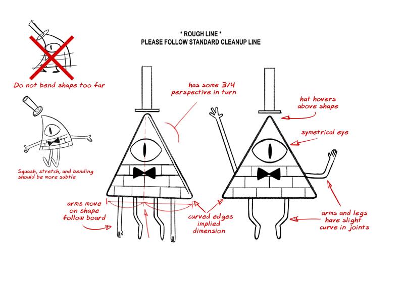 Image - S1e19 bill model sheet.jpg | Gravity Falls Wiki | FANDOM