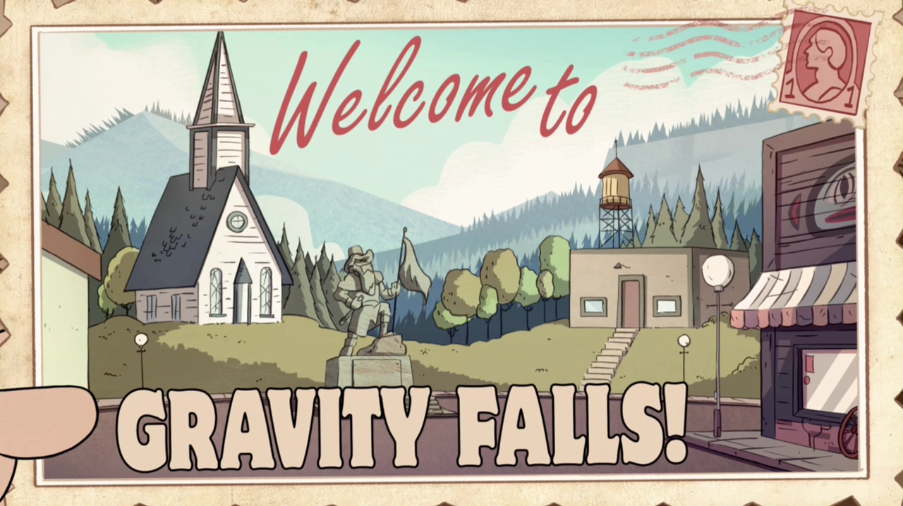 Town square Gravity Falls Wiki FANDOM powered by Wikia