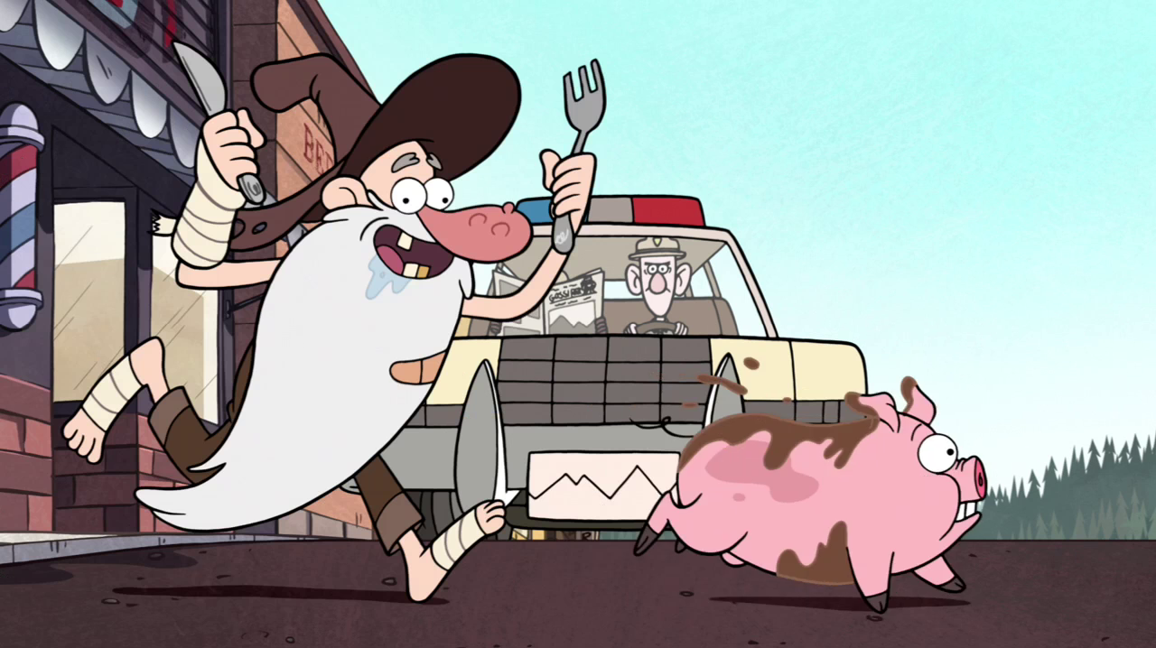 Image S1e16 Mcgucket Chase Soospng Gravity Falls Wiki Fandom Powered By Wikia