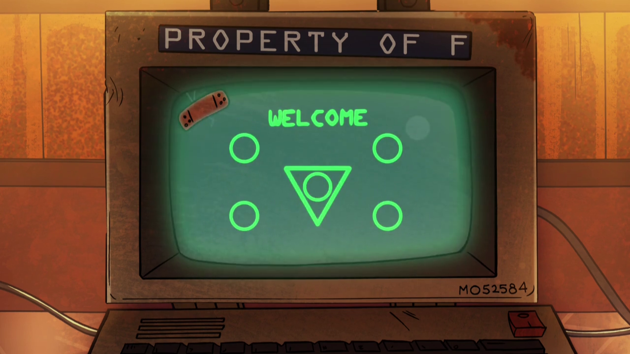 Чертеж портала гравити фолз