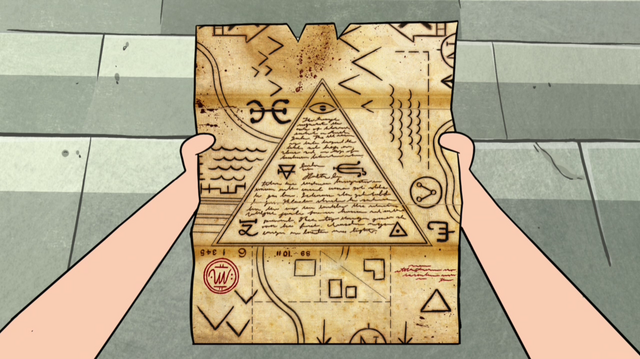 Gravity falls карта