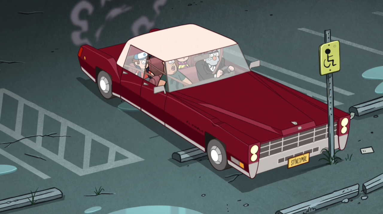 Image S1e12 stans car.png Gravity Falls Wiki FANDOM powered by Wikia