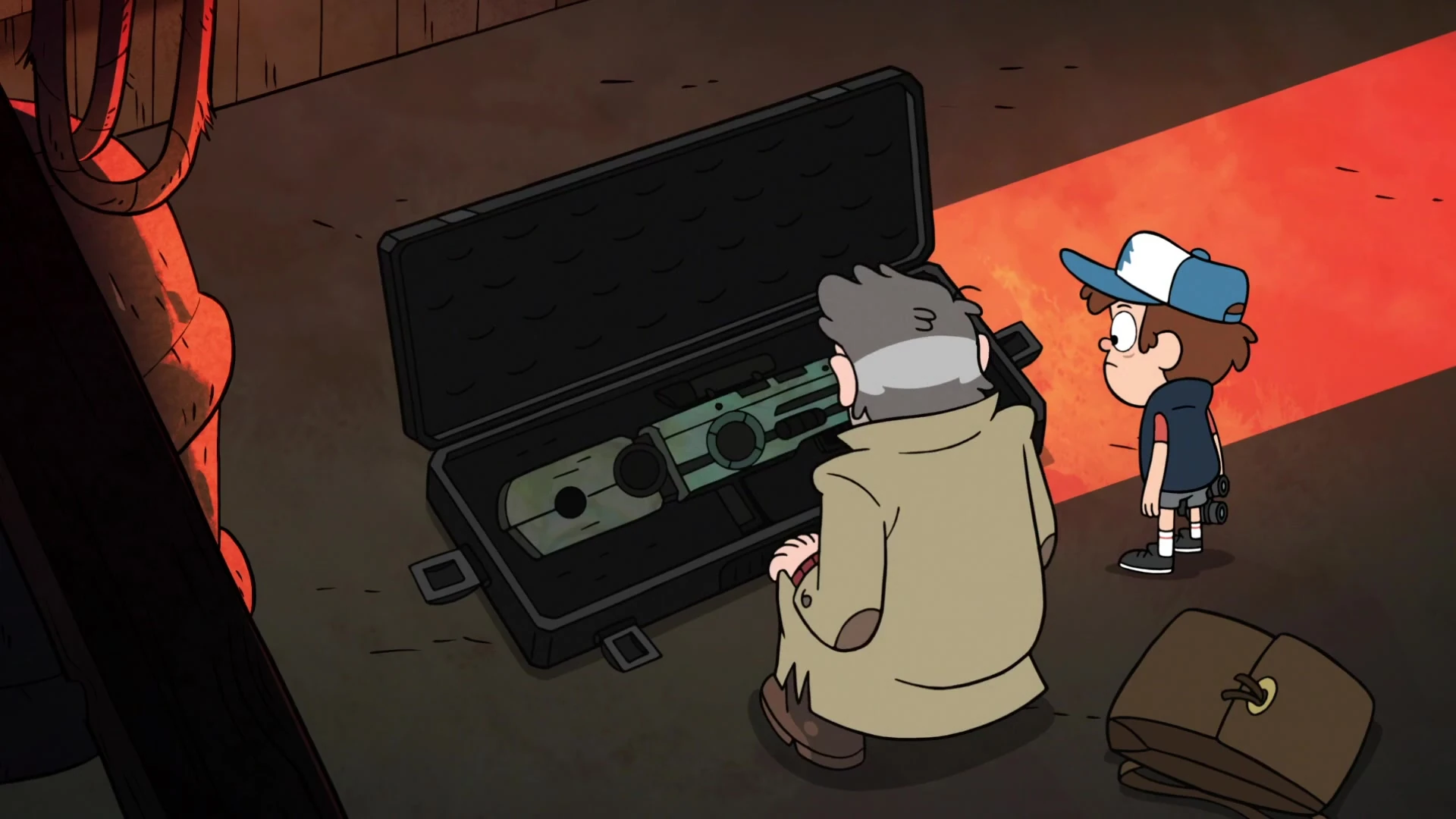 Image S2e18 quantum gun.jpg Gravity Falls Wiki FANDOM powered by