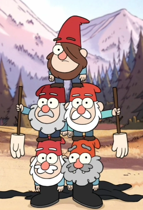 Гномы из гравити фолз картинки