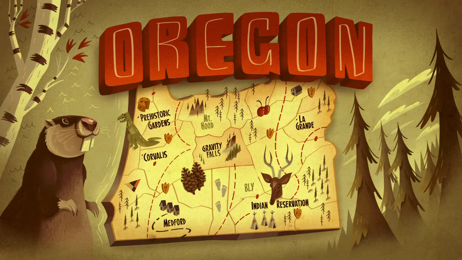 Gravity Falls, Oregon Gravity Falls Wiki Fandom