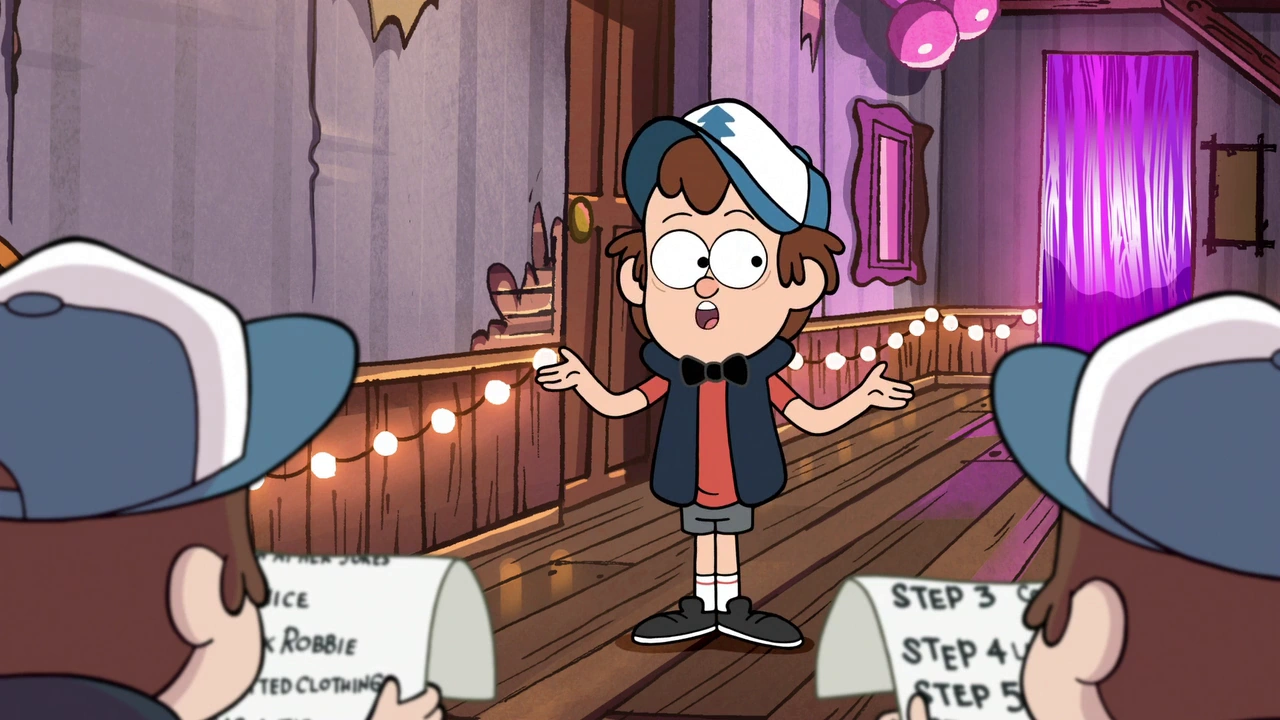 Image S1e7 dipper talks to clones.png Gravity Falls Wiki FANDOM