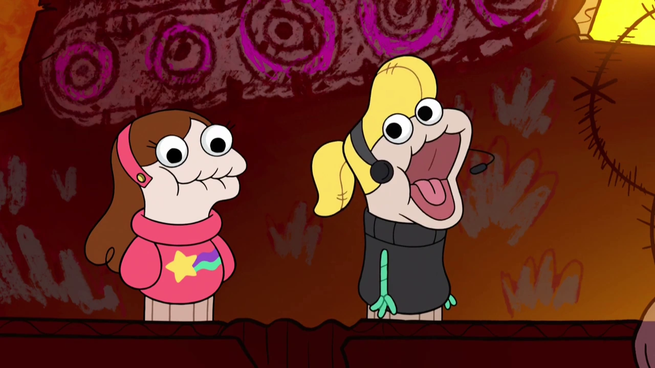 Image S2e4 gabe and mabel puppets.png Gravity Falls Wiki FANDOM