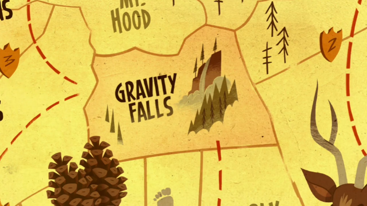 Gravity Falls, Oregon Gravity Falls Wiki FANDOM powered by Wikia