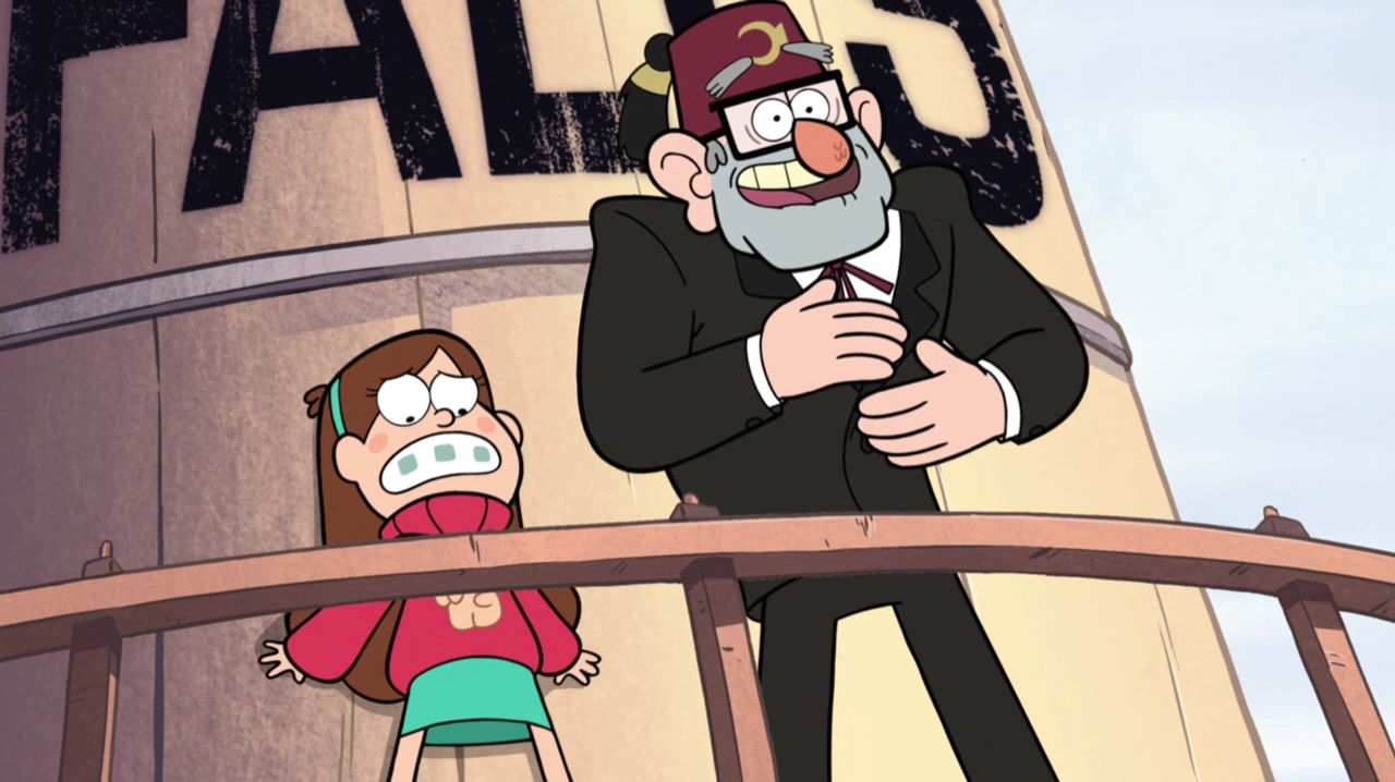 Image - S1e10 stan mabel tower.png | Gravity Falls Wiki | FANDOM