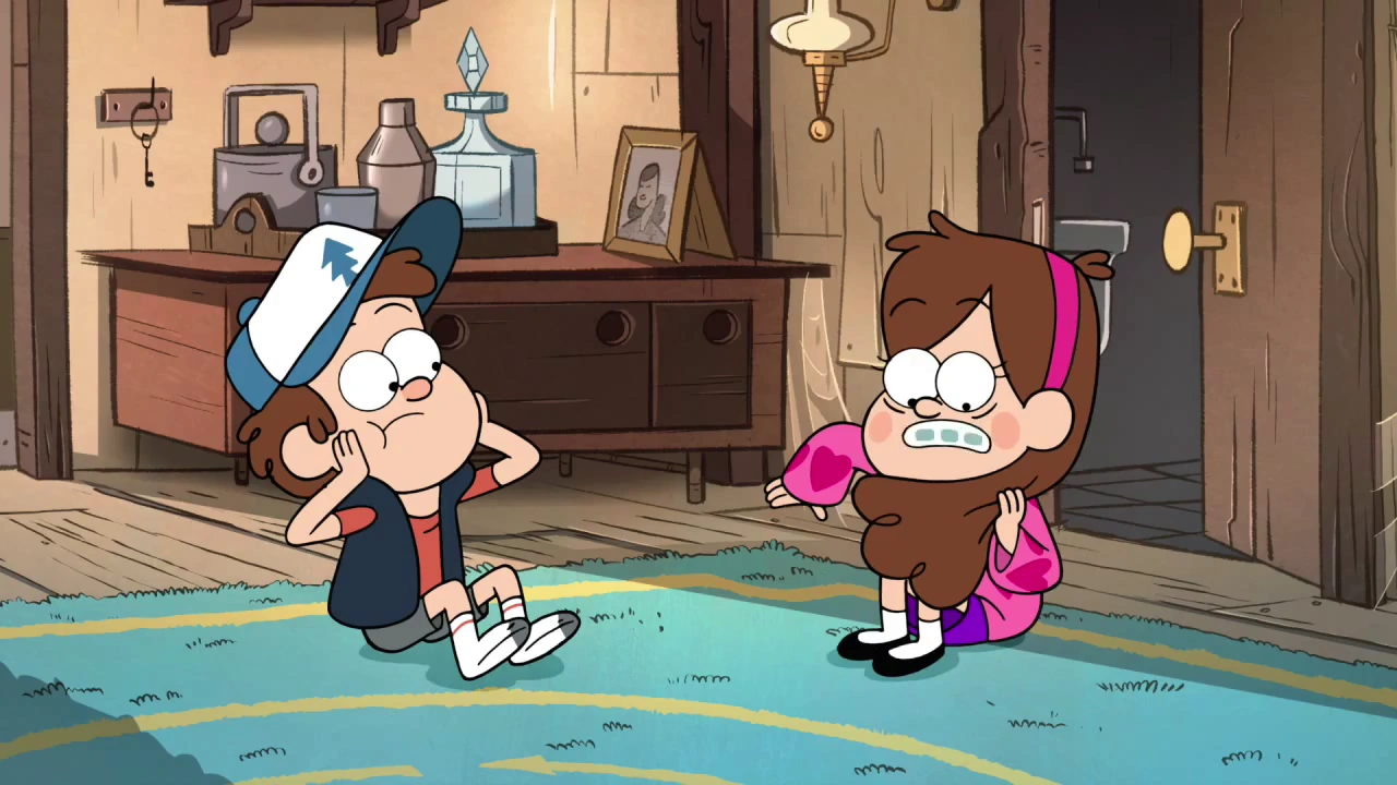 Image S1e16 dipper examining hair.png Gravity Falls Wiki FANDOM