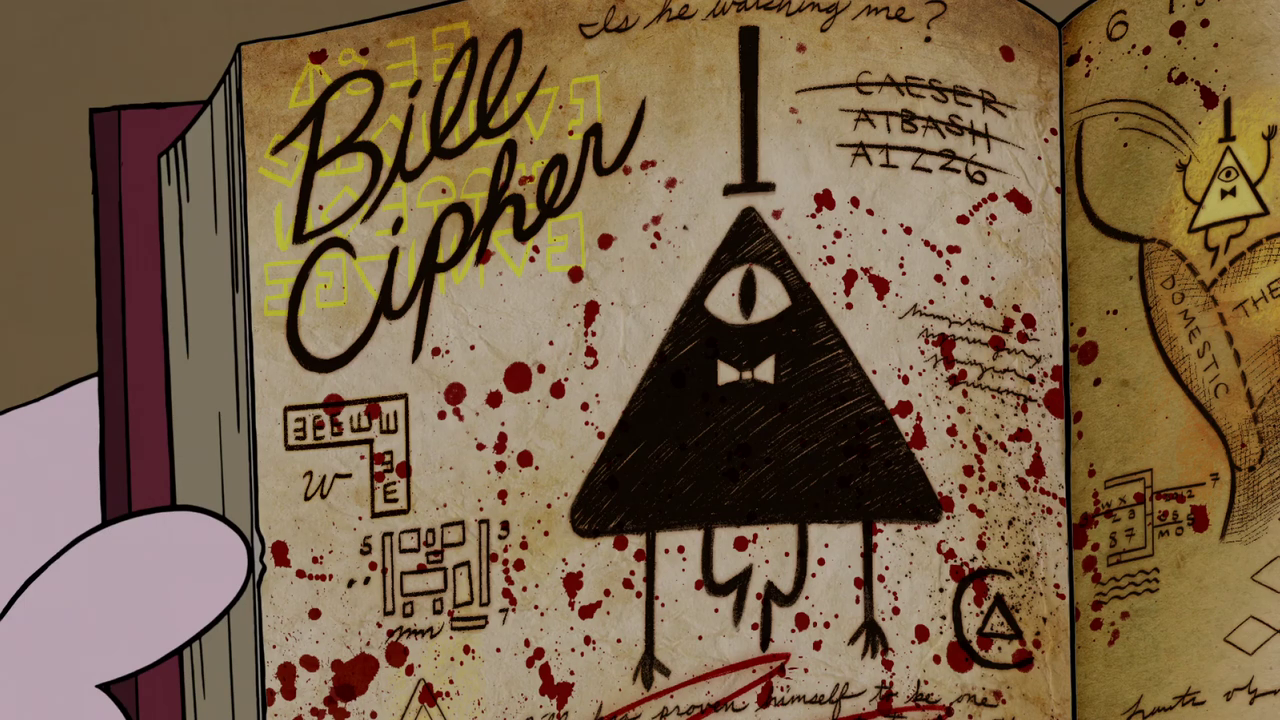 Image S1e19 Bill page.png Gravity Falls Wiki FANDOM powered by Wikia