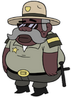 Sheriff Blubbs appearance