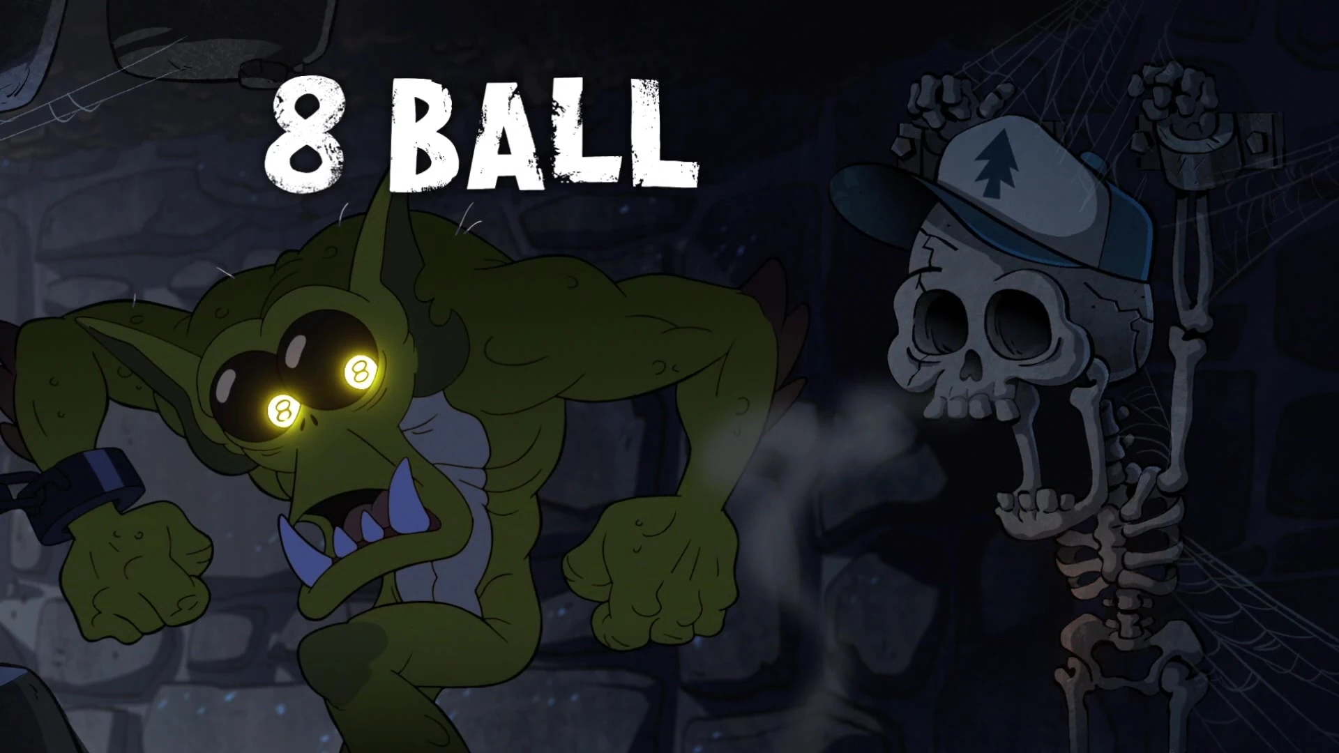 Image Opening 8 Ball looking down.jpg Gravity Falls Wiki FANDOM
