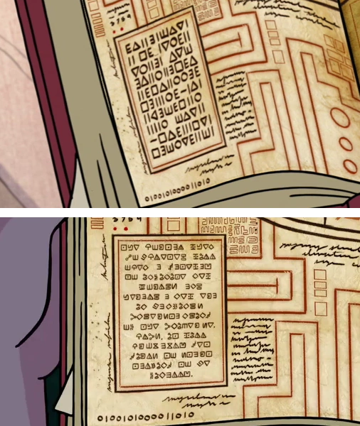 Image S1e1120 The code is different.png Gravity Falls Wiki