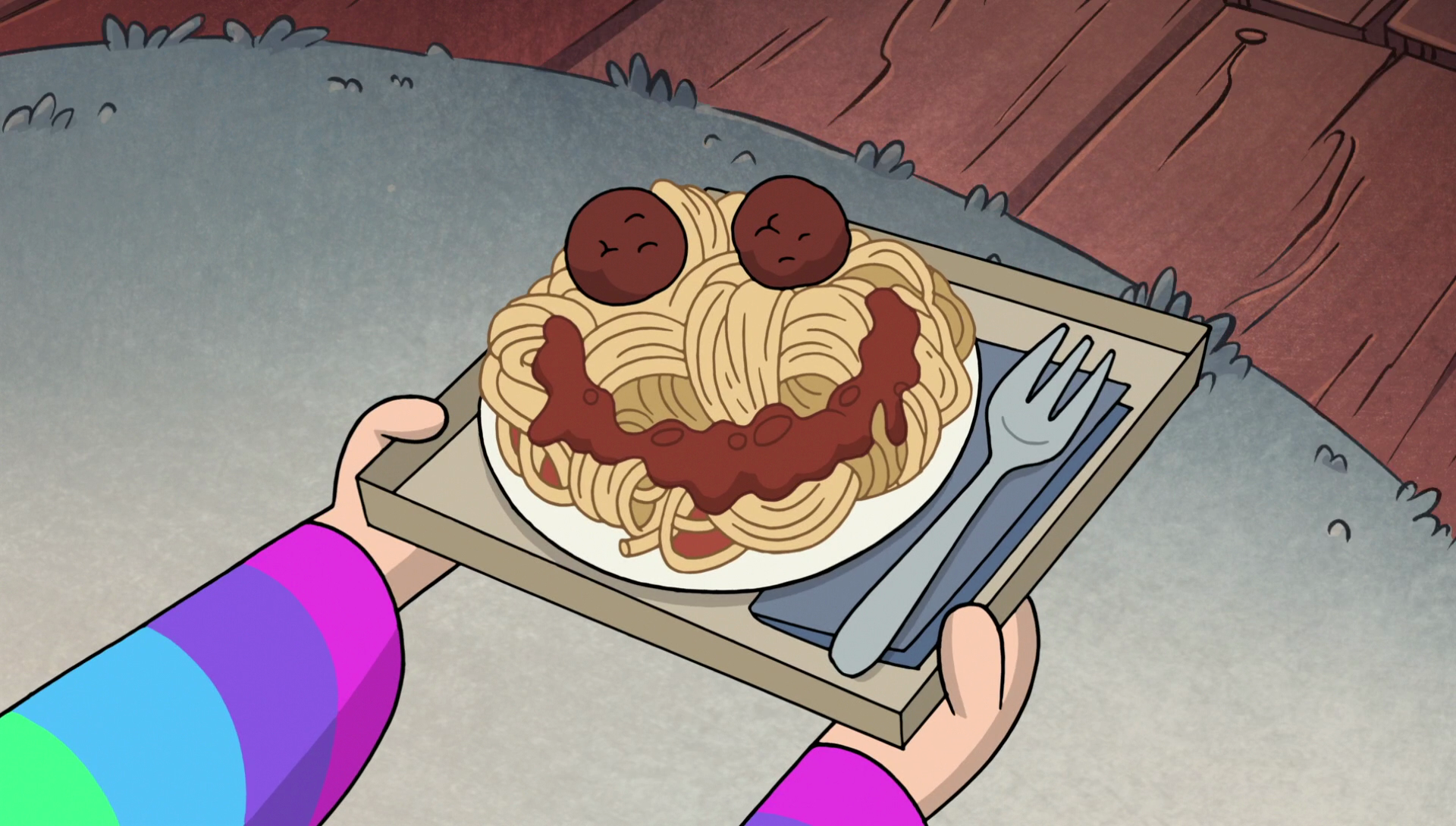 Image S2e9 happy pasta.png Gravity Falls Wiki FANDOM powered by Wikia