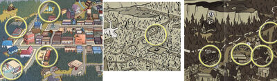 Map Of Gravity Falls