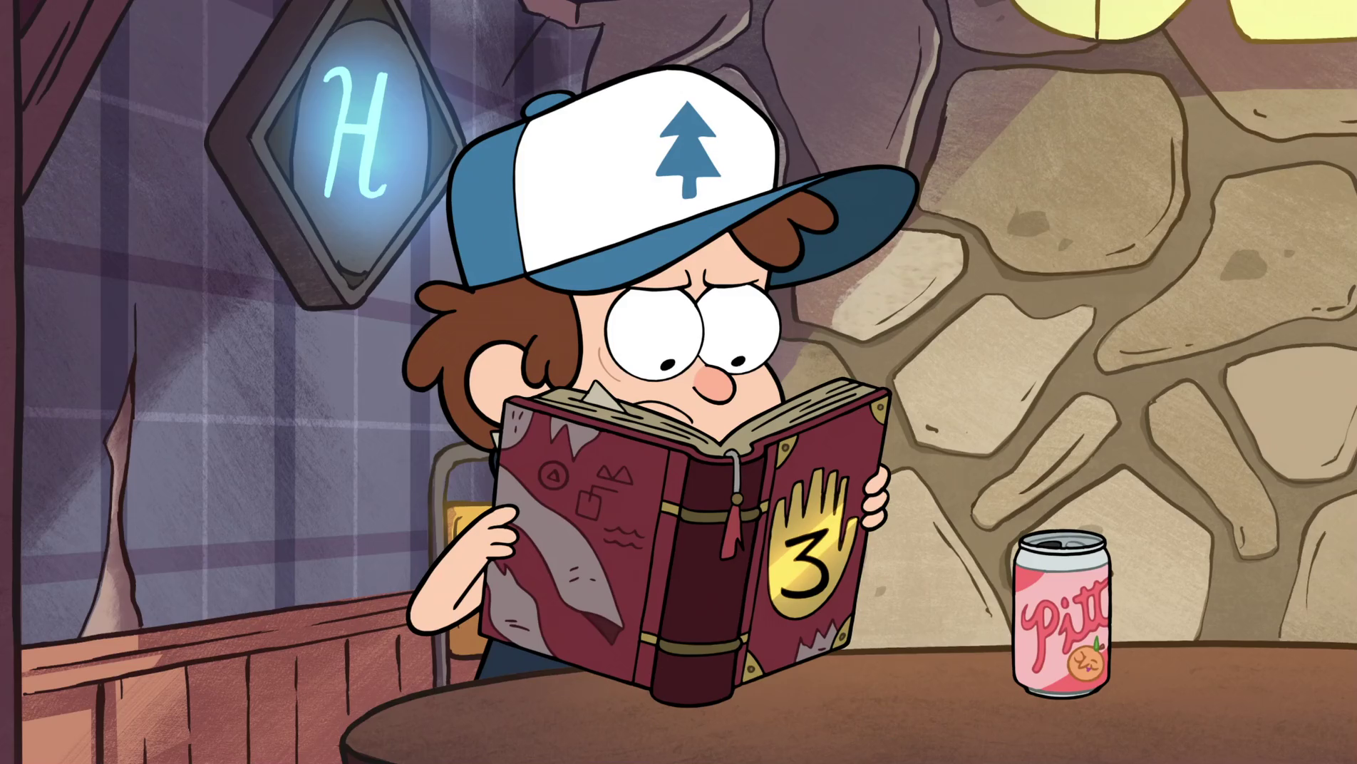 Image S1e4 Dipper Reading Book 3png Gravity Falls Wiki Fandom Powered By Wikia 0014