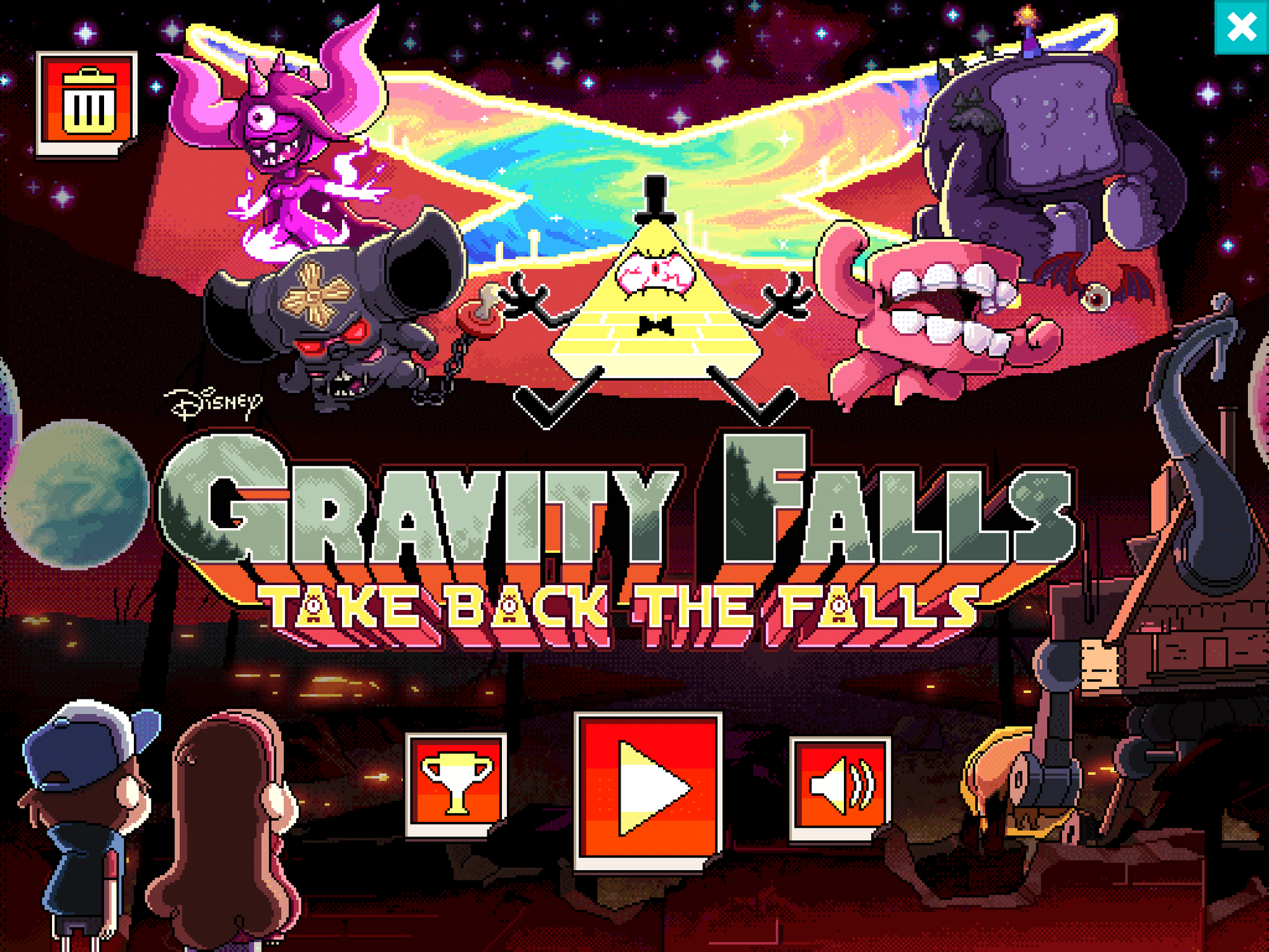 Take Back The Falls (game) Gravity Falls Wiki FANDOM powered by Wikia