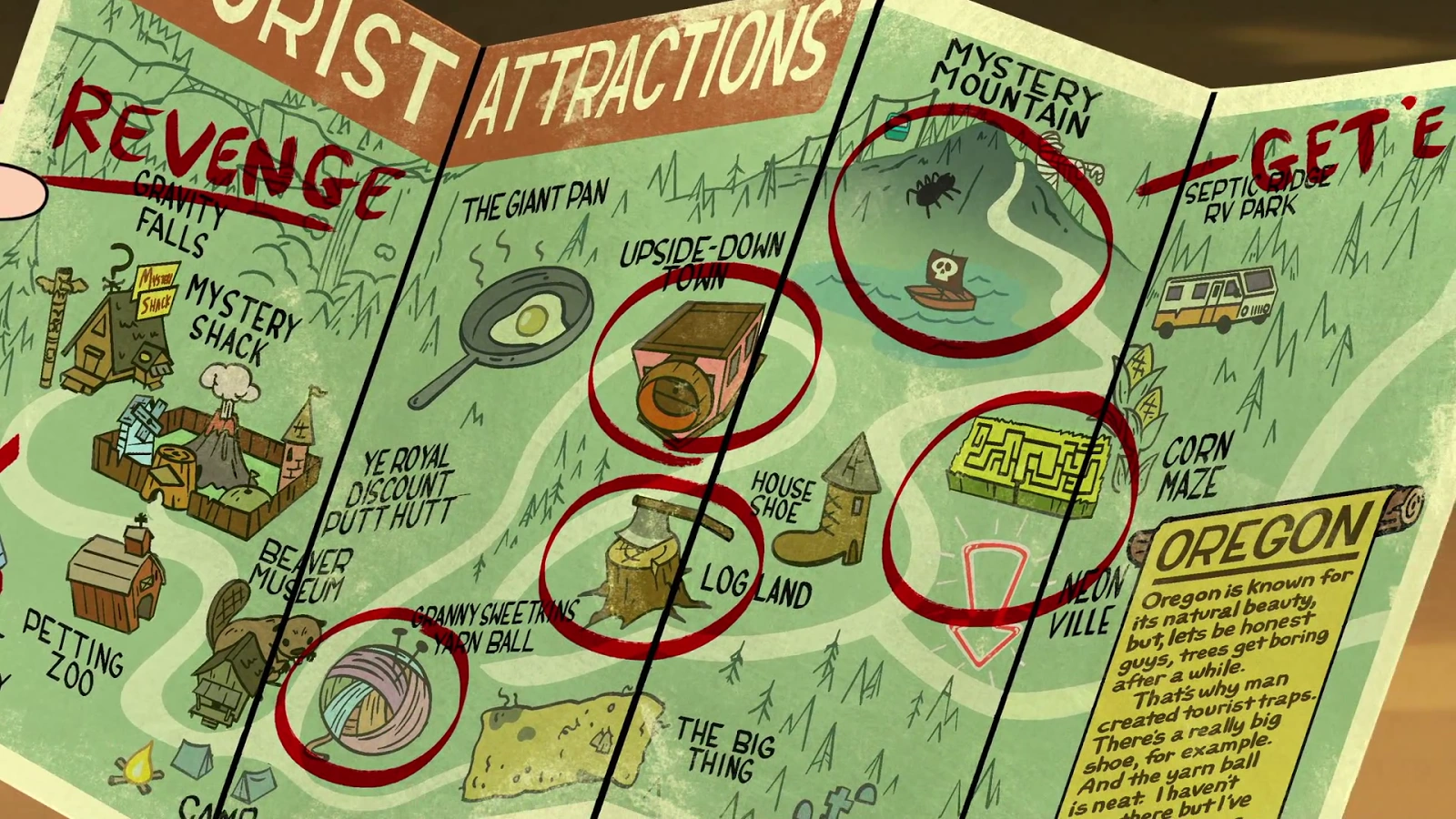 Redwood Highway Gravity Falls Wiki FANDOM powered by Wikia